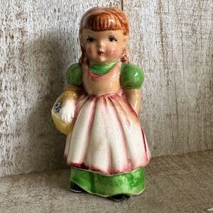 Mary Had a Little Lamb salt shaker JAPAN vintage